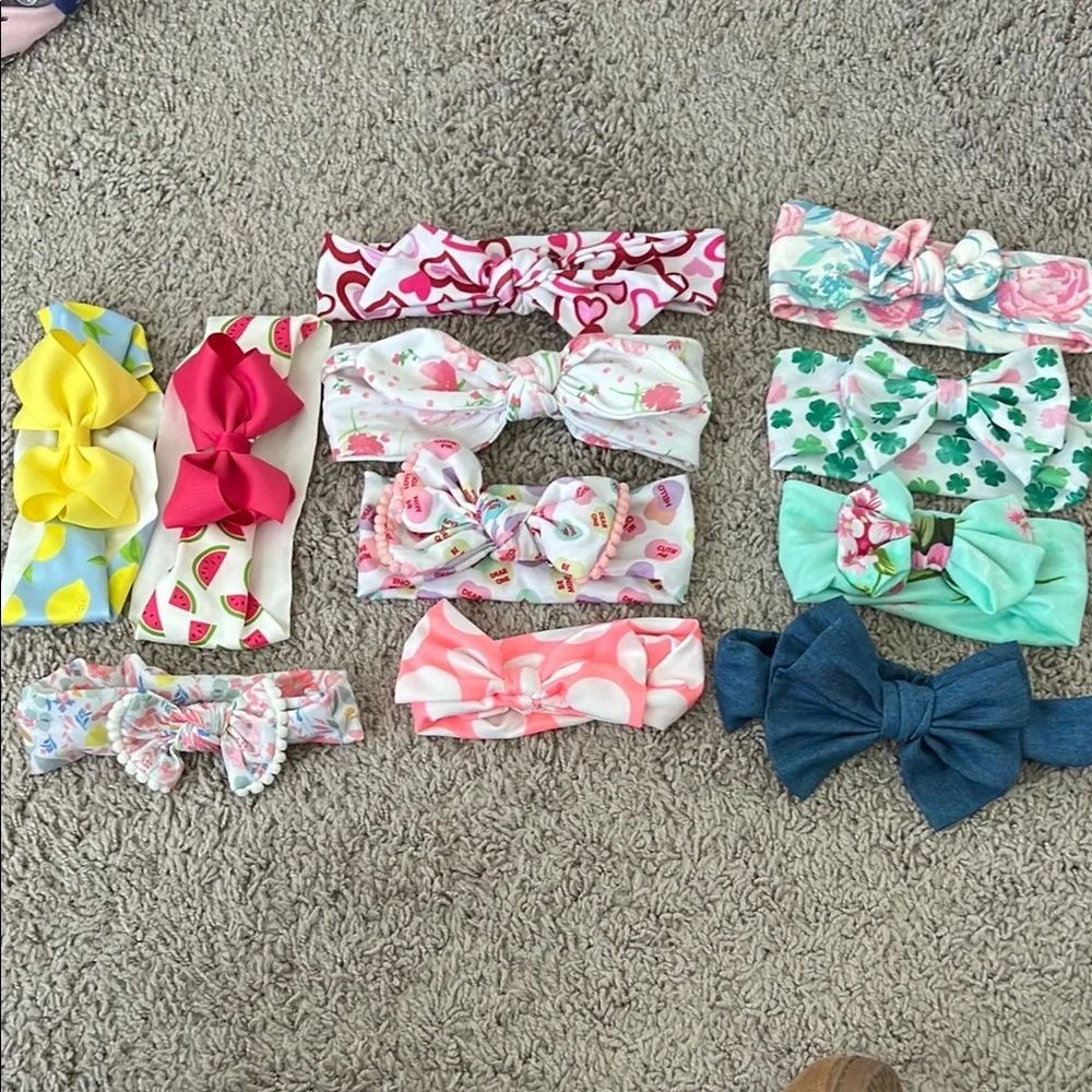 11 Headband Bow Bundle
